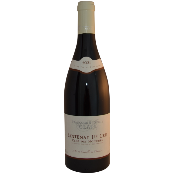 Francoise & Denis Clair Santenay Clos Des Mouches 1. Cru 2021 75 cl